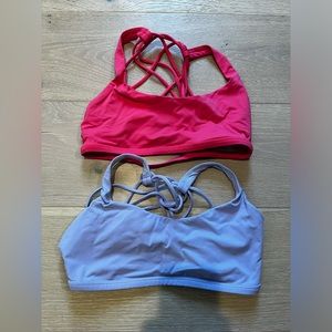 Bundle of 2 Lululemon Bras Free to Be Bra - Wild *Light Support, A/B Cup